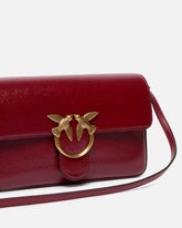 Sac porté épaule moyen Love Bag One Slouchy en cuir foulonné - | Pinko