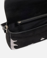 Borsa a spalla media Love Bag One Slouchy in suede con intarsi - | Pinko
