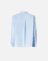 Boxy-Bluse aus Popeline - | Pinko