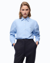 Boxy poplin shirt - | Pinko