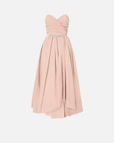 Élégante robe longue avec fine ceinture bijou - | Pinko
