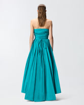 Elegant long dress with jewel belt - | Pinko