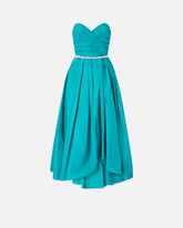 Elegant long dress with jewel belt - | Pinko