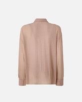 Rhinestoned georgette shirt - | Pinko
