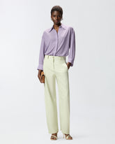 Camicia in georgette con strass - | Pinko
