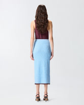 Gonna midi aderente jacquard - | Pinko