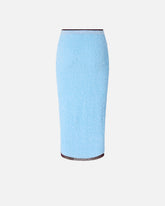 Gonna midi aderente jacquard - | Pinko