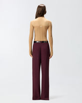 Maglia leggera a coste con trasparenze - | Pinko