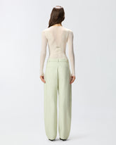 Maglia body con trasparenze - | Pinko