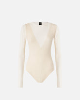 Maglia body con trasparenze - | Pinko