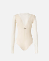 Maglia body con trasparenze - | Pinko
