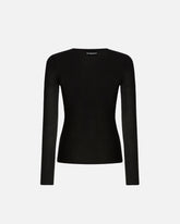 Maglia con girocollo aperto a V - | Pinko