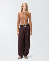 Cardigan con bottoni in madreperla - | Pinko
