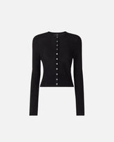 Cardigan con bottoni in madreperla - | Pinko