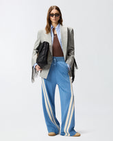 Pantaloni sportivi con bande - | Pinko