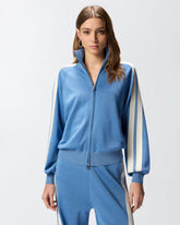 Sudadera con cremallera y logotipo Love Birds - | Pinko