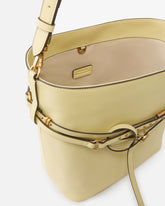 Sac porté épaule moyen Bucket Belt Bag en cuir - | Pinko