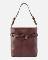 Borsa a spalla media Bucket Belt Bag in pelle - | Pinko