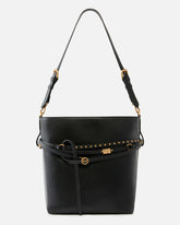 Borsa a spalla media Bucket Belt Bag in pelle - | Pinko
