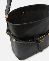 Borsa a spalla media Bucket Belt Bag in pelle - | Pinko