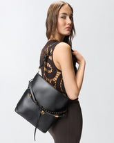 Borsa a spalla media Bucket Belt Bag in pelle - | Pinko