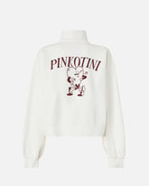 Felpa con stampa cuore e Pinkotini - | Pinko