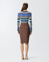 Maglia a righe multicolor - | Pinko