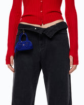 Jean wide leg à porter de deux façons - Noir | Pinko