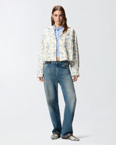 Loose-fit jeans with rear zips - | Pinko