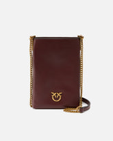 Funda bandolera de piel para smartphone - | Pinko