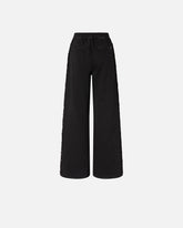 Denim jeans with lace side band - | Pinko