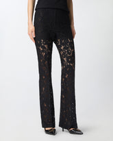 Flared lace trousers - | Pinko