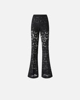 Flared lace trousers - | Pinko