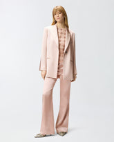 Pantalon évasé en satin - | Pinko