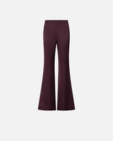 Pantaloni svasati in satin - | Pinko