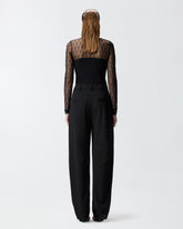 Pantaloni fluidi a palloncino - | Pinko