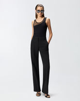 Top mit Spitze in Form des Logos Love Birds - | Pinko