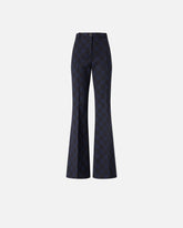 Pantalon à motif géométrique et floral - | Pinko