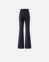Pantalon à motif géométrique et floral - | Pinko