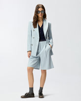 Bermuda con piega stirata - | Pinko