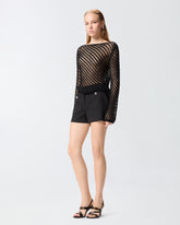 Short à boutons bijou - | Pinko