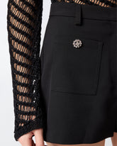 Short à boutons bijou - | Pinko