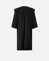 Abito corto con spalle strutturate e catena - | Pinko