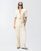 Pantalones con cinturón - | Pinko
