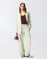 Pantaloni con cintura - | Pinko