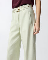 Pantaloni con cintura - | Pinko