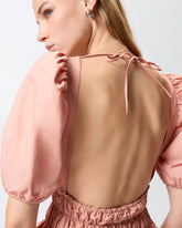 Rückenfreies Cropped-Top mit Volant - | Pinko