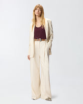 Veste droite effet rustique - | Pinko
