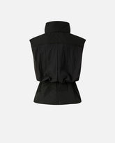 Piumino smanicato con coulisse - | Pinko