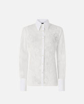 Camicia in tulle e pizzo - | Pinko